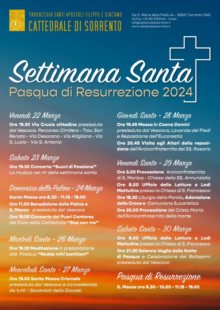 Locandina A3 Pasqua Cattedrale 2024-2