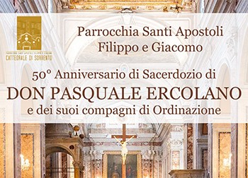 50mo anniversario di sacerdozio di don Pasquale e dei suoi compagni di ordinazione