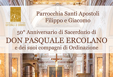 50mo anniversario di sacerdozio di don Pasquale e dei suoi compagni di ordinazione
