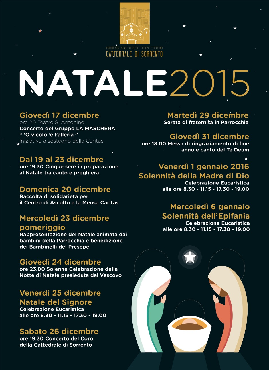 PROGRAMMA DI NATALE 2015