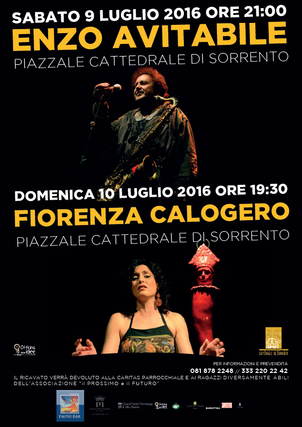 Enzo Avitabile e Fiorella Calogero in concerto